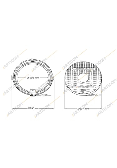 Kompozit Kapak Bahçe Tipi Yeşil A15