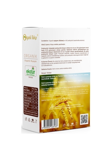 Organik Bahçe Organik Ruşeym 200 G