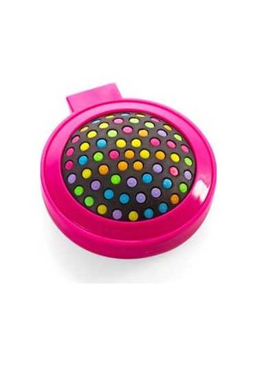 Sones Seyahat Taşınabilir Katlanır Masaj Aynası Tarak Sarı