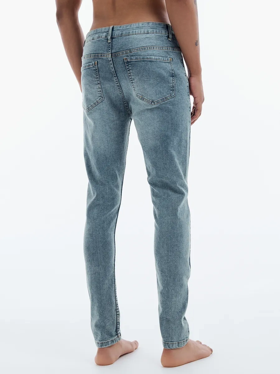 Tvoe Super Dar Kot Pantolon 418232132 Açık Mavi