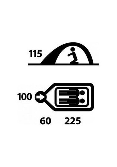 Husky Sawaj Ultra Yesil 2 Kisilik Çadır Yeşil
