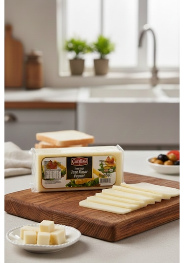 Tam Yağlı Kaşar Peyniri - 600 Gr