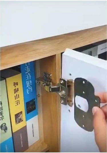 6 Adet Dolap Menteşe Tamir Sacı Seti