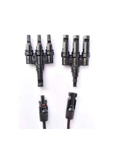 SOLAR KABLOSUZ 3'LÜ KONNEKTÖR VE 5 SET 1000V MC4 KONNEKTÖR (ERKEK