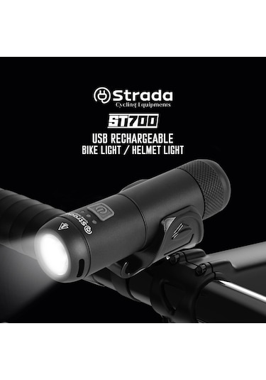 Stradacycles St-700 Lityum Şarj Edilebilir Ön Far