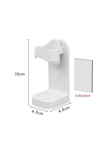 Maoyaya Traceless Diş Fırçası Tutucu Banyo Duvara Monte Elektrikli Diş Çok Renkli Çok Renkli