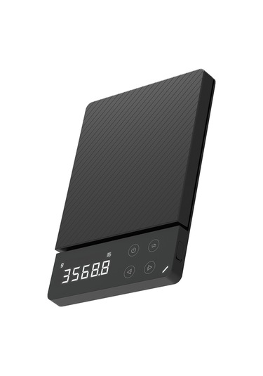 Ranyeek 8kg Yüksek Hassasiyetli Çevrimli Dijital Mutfak Terazi - 5 Birim Dönüşümü, Led Ekran, Toplama/azaltma, Tara Ve Geçmiş Kayıt Özellikli Taşınabilir El Aleti Siyah