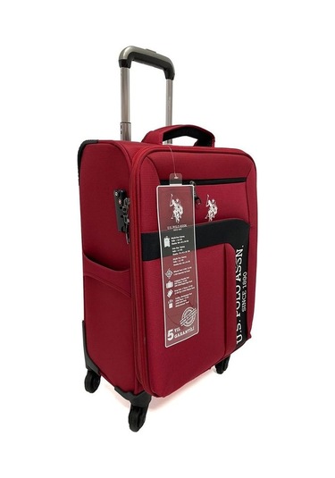 U.s. Polo Assn. Bordo Kumaş Unisex Orta Boy Valiz Plvlz21282bo 001
