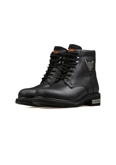 Harley Davidson Siyah Erkek Botu 025M100109-Black-Derı