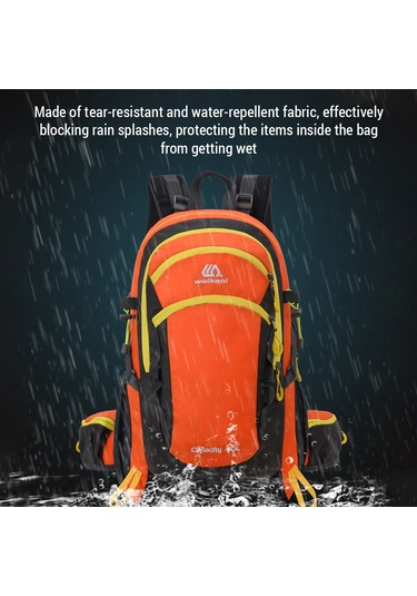 Fosenze Hafif Ve Konforlu 40l Outdoor Sırt Çantası - Yürüyüş Ve Kamp İçin İdeal Koyu Mavi