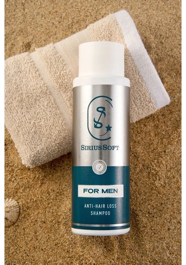 Siriussoft Saç Dökülmesine Karşı Güçlendirici Arındırıcı Erkek Şampuanı Vegan 400 Ml