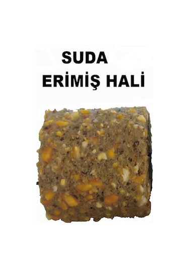 Sazan Balık Avı Delikli Silindir Karışık Küspe 100 Gr 20 Adet