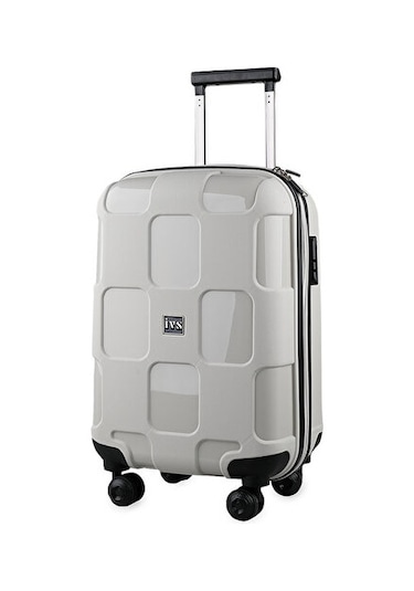 Ivs Bej Siyah Valiz Buyuk Boy Büyük Boy Seyahat Çantası Pp4040-121-l Bej Bej