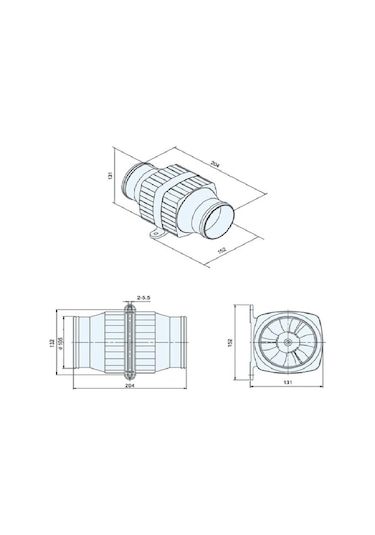 Tmc Blower 12v 100mm