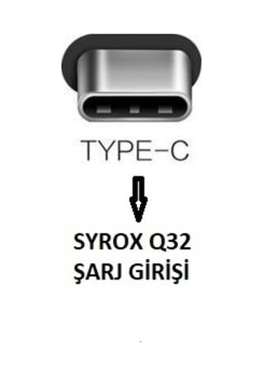 Syrox Q32 Type-C Girişli 3.0 Amper 18 W Hızlı Şarj Aleti