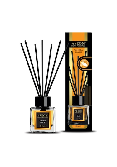 Areon Lux Vanilla Black 50 Ml Bambu Çubuklu Oda Kokusu Karışık