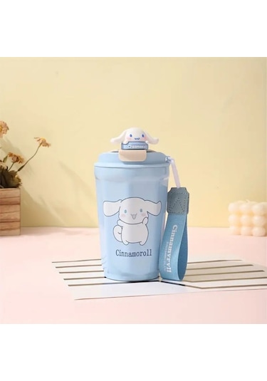 Çocuklara Özel İsim Yazılı Yalıtımlı Termos Bardak Mavi