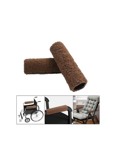 Suntek Evrensel Koruma Için 2 Adet Tekerlekli Kahverengi