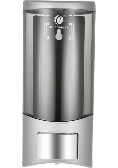 Leezsing Chuangdian Duvara Monte Tek Şişe Manuel Sabunluk Şampuan Kutusu Tuvalet Tutucusu 500 Ml