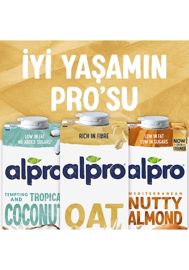 Alpro Yulaf Sütü 4 x 1 L