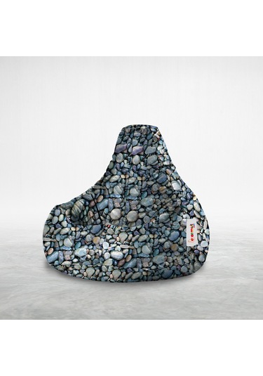 Earmut-Magaza Earmut Damla Premium Deniz Taşı Tasarımlı Armut Koltuk