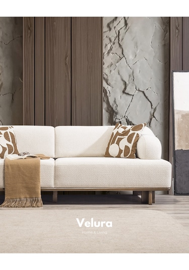 Petra 3+3+3 Koltuk Takımı & Oturma Grubu Bej