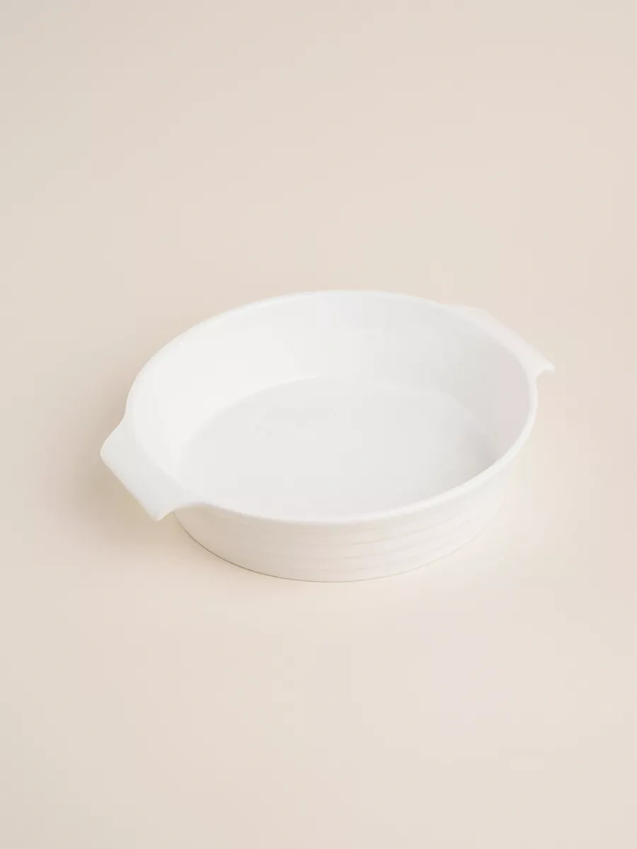 Sl Home Seramik Fırın Kabı 2,2 L 201319582 Beyaz