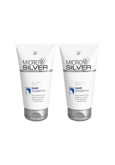 LR Microsilver Plus Kepek Önleyici Şampuan 2'li Set