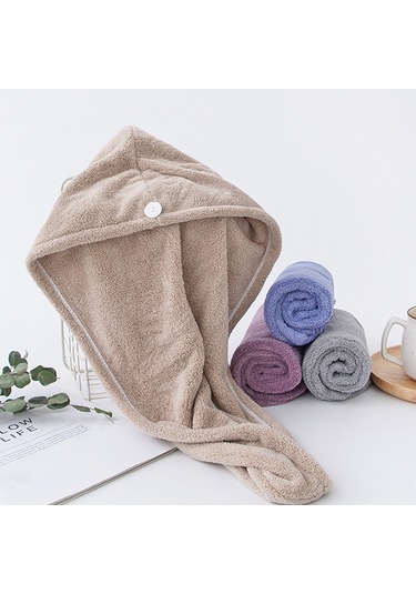 Reedark Hızlı Kuruyan Mikrofiber Saç Havlusu - Saç Kurutma Ve Bakımı İçin Pratik Şapka Diğer