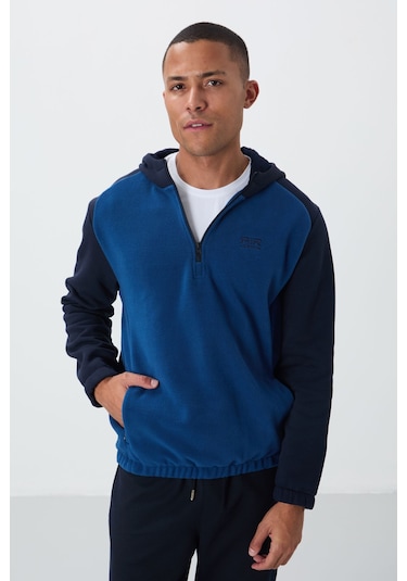 Tommy Life Ruby Parlament Standart Kalıp Polar Erkek Sweatshirt - 88300 Parlament