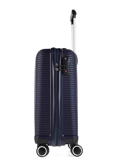 Ççs 5224 Polipropilen Büyük Boy Valiz-lacivert