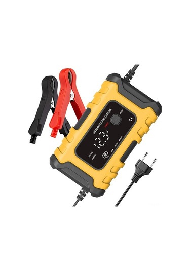 12v 6a Akıllı Motosiklet Akü Şarj Cihazı - Tam Otomatik, Taşınabilir Ve Çok Fonksiyonlu