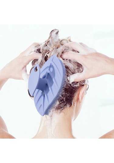 Suntek El Temizleyici Cilt Fırçası Saç Derisi Menekşe