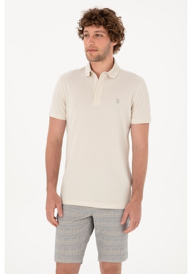 U.s. Polo Assn. Erkek Taş Tişört Basic 50306015-vr049 Tas