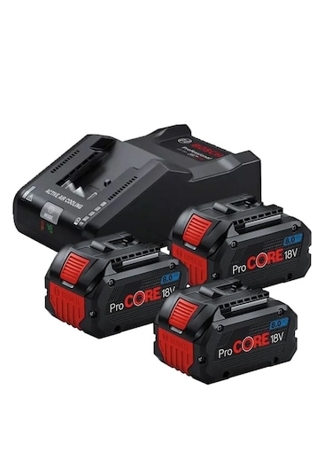 Bosch Akü Başlangıç Seti 3 x 8.0Ah Procore Akü + Gal 18V-160 Şarj Aleti - 0615A5004Y