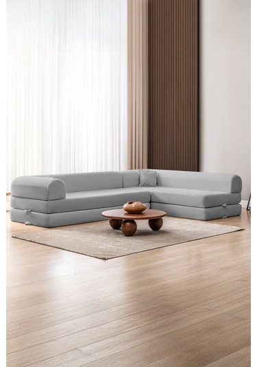 Eco Legom Korner Yıkanabilir Tamamen Sünger Gri