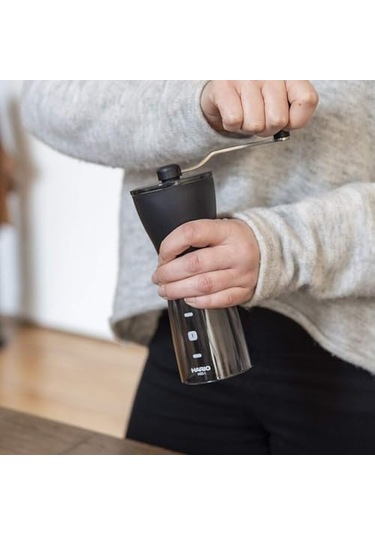 Mini Plus Seramik Kahve Değirmeni Siyah