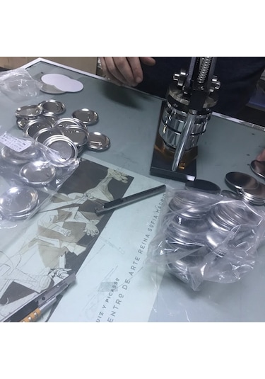Yaka Rozeti Buton Rozet 58 Mm 10 Adet