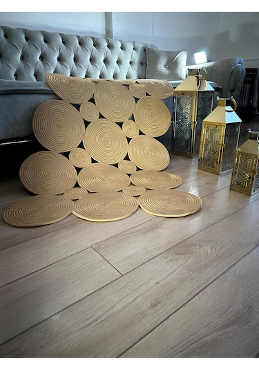 Jüt Kilim, Paspas, Mutfak Halısı, Banyo Paspası, Kilim, Halı, Oturma Odası Halısı, El Dikim Özel Kil Perla