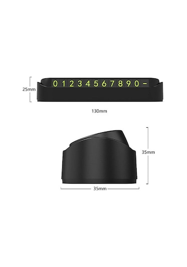 Tüm Araçlara Uyumlu Araç Numaratör Parkmatik Araba Park Tel Oto