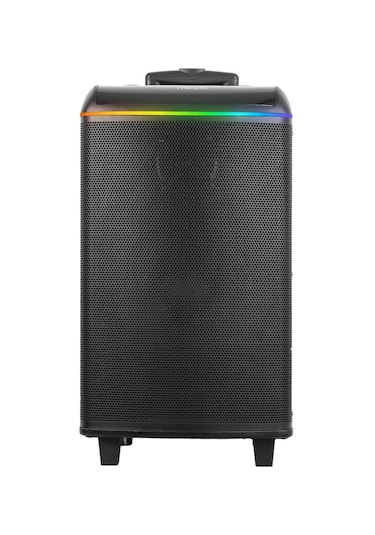 Mikado Md-90bt Bykalite Boomer 80w 2 Adet Uhf Mikrofonlu Usb+tf+aux+ Bluetooth Destekli Siyah Profesyonel Ses Sistemi