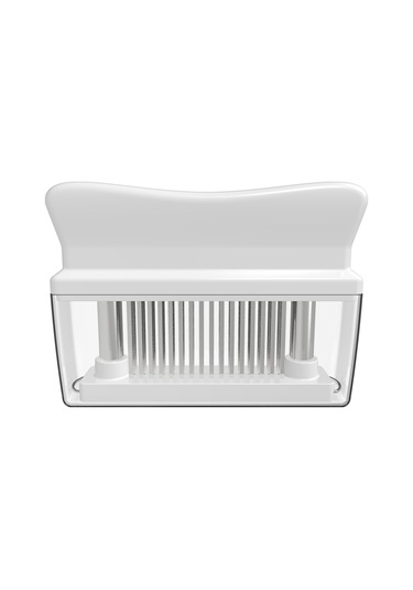 48 Paslanmaz Çelik İğne Bıçaklı Et Yumuşatıcı Et Yumuşatma Beyaz Beyaz