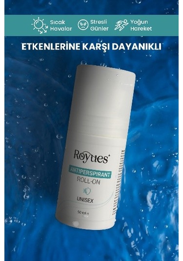 Royues Ter Kokusu Önleyici Beyazlatıcı Roll-On 50 ML