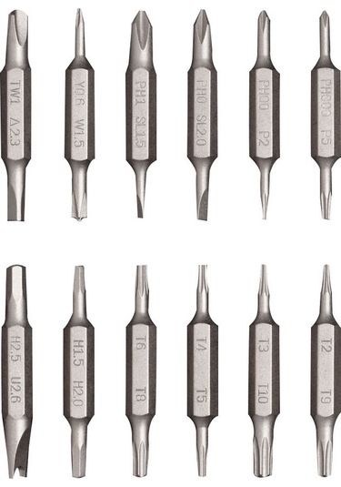 Maiyame 24 Uçlu Çok Fonksiyonlu Taşınabilir Tornavida Seti, Pratik Ve Kompakt Tasarım