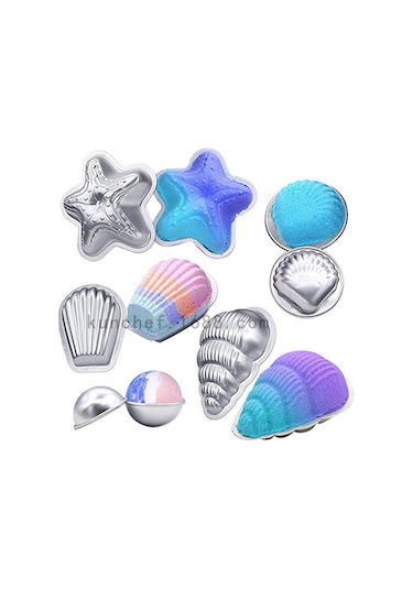 Ximistore9 Alüminyum 14'lü Pasta Ve Dondurma Kalıbı Seti - Evde Hamur İşleri İçin Pratik Ve Dayanıklı, 195g Torbalı Paket Çok Renkli