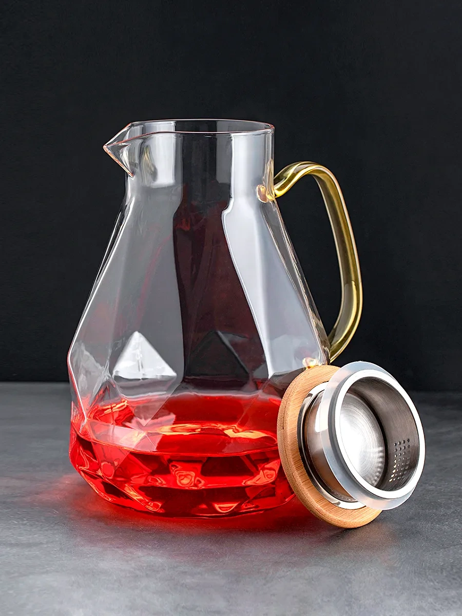 Allbest Cam Sürahi Su Karafı, 1700 Ml 327295069