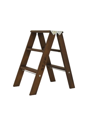 Step Gordios Ahşap Çift Çıkışlı 2 Basamaklı Merdiven