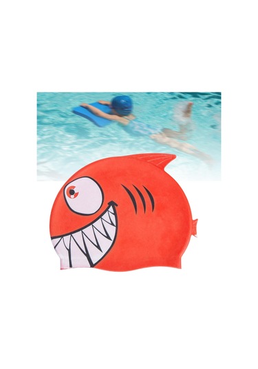 Suntek Köpekbalığı Şekilli Yüzme Boneleri Çocuklar Kısa Kırmızı
