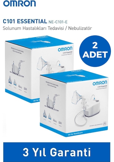 Omron C101 Kompresörlü Nebulizatör 2 Adet