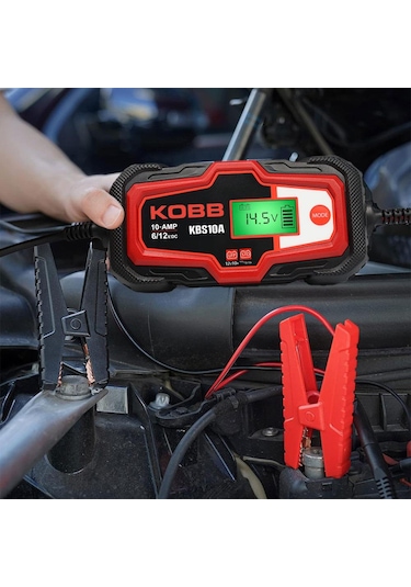 Kobb Kbs10a 6/12v 200a Dijital Akü Şarj / Akü Bakım / Desülfatör Ve Power Supply
